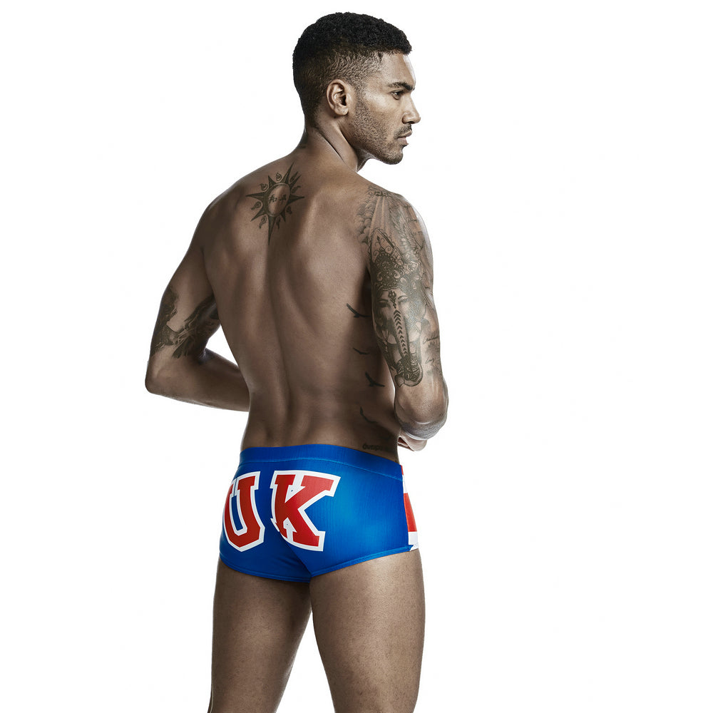 UK Flag String Summer Brief-Waves And Trunks