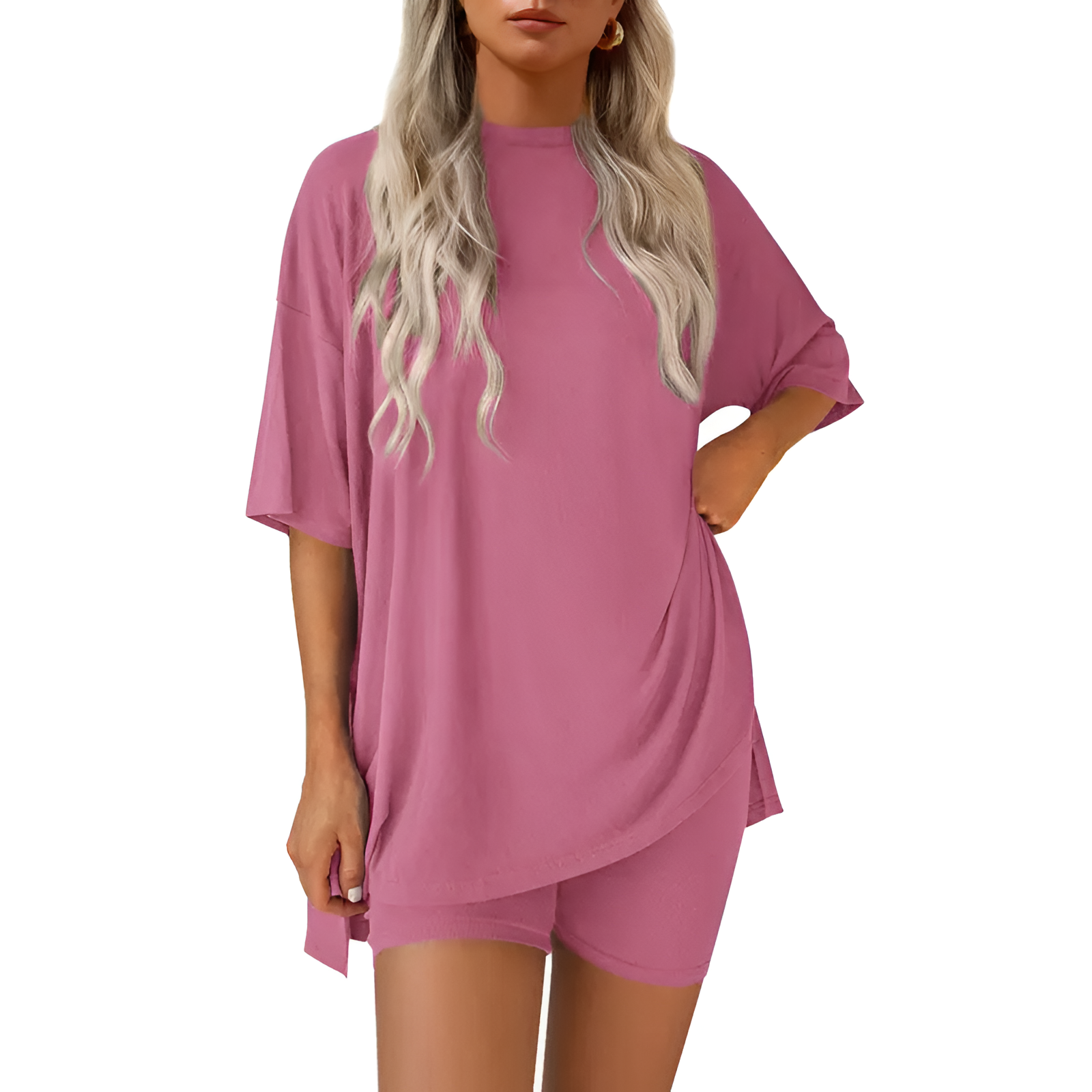 Casual Summer Two Piece Lounge Outfit For Women