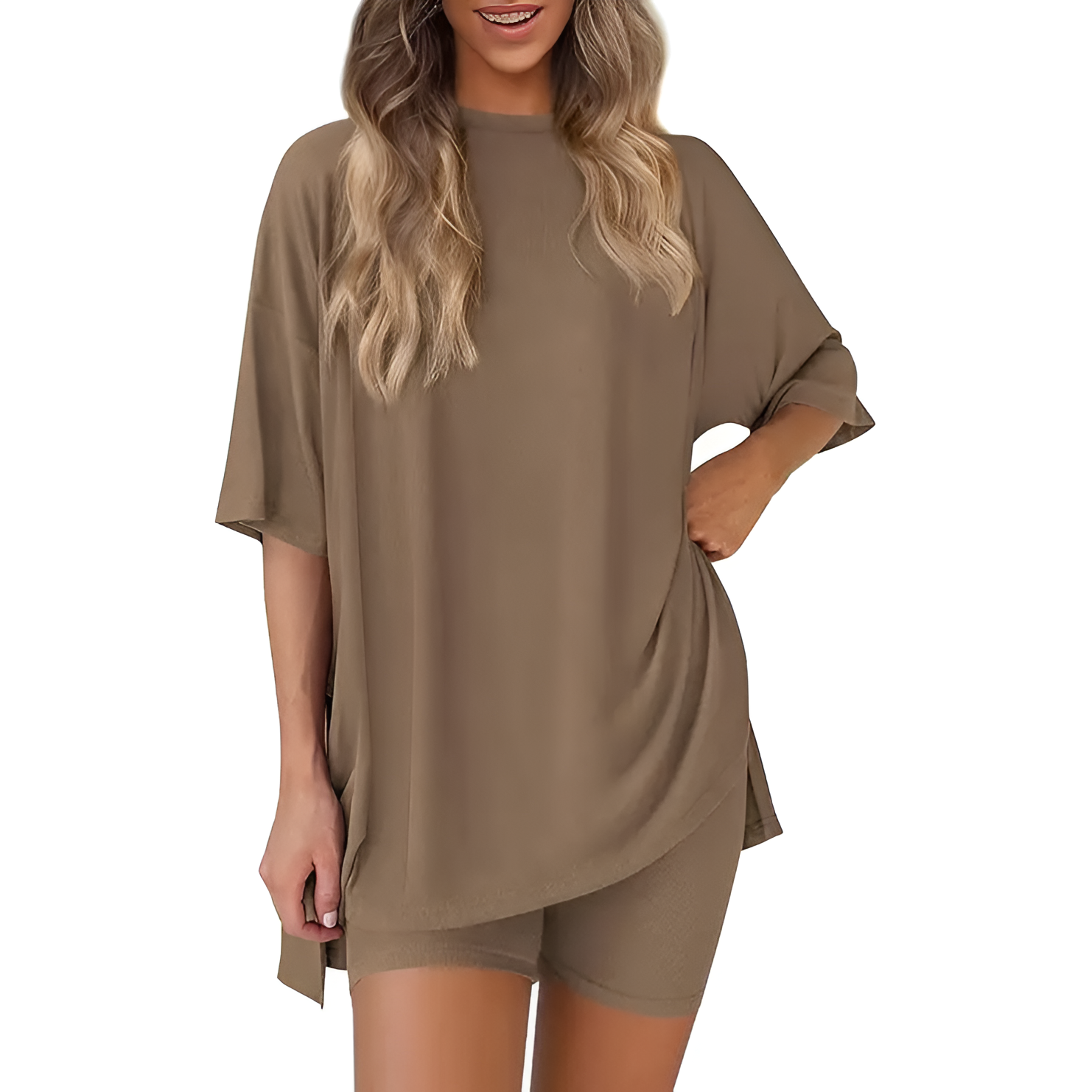 Casual Summer Two Piece Lounge Outfit For Women