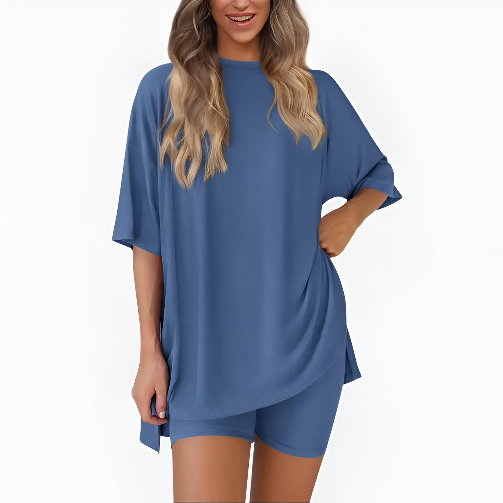 Casual Summer Two Piece Lounge Outfit For Women