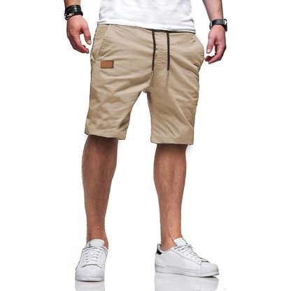 Casual Drawstring Summer Shorts-Waves And Trunks