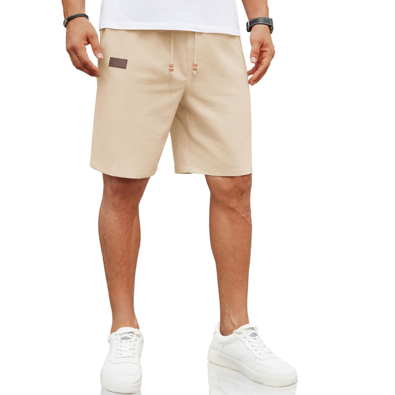 Casual Linen Vacation Shorts – Lightweight and Summer Essential-Waves And Trunks