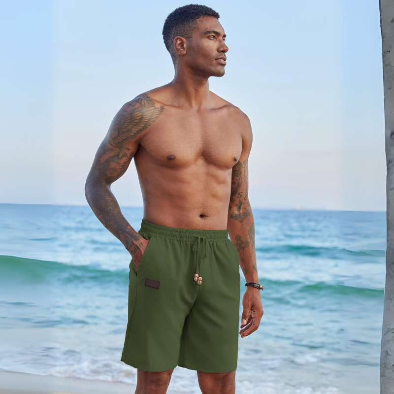 Casual Linen Vacation Shorts – Lightweight and Summer Essential-Waves And Trunks