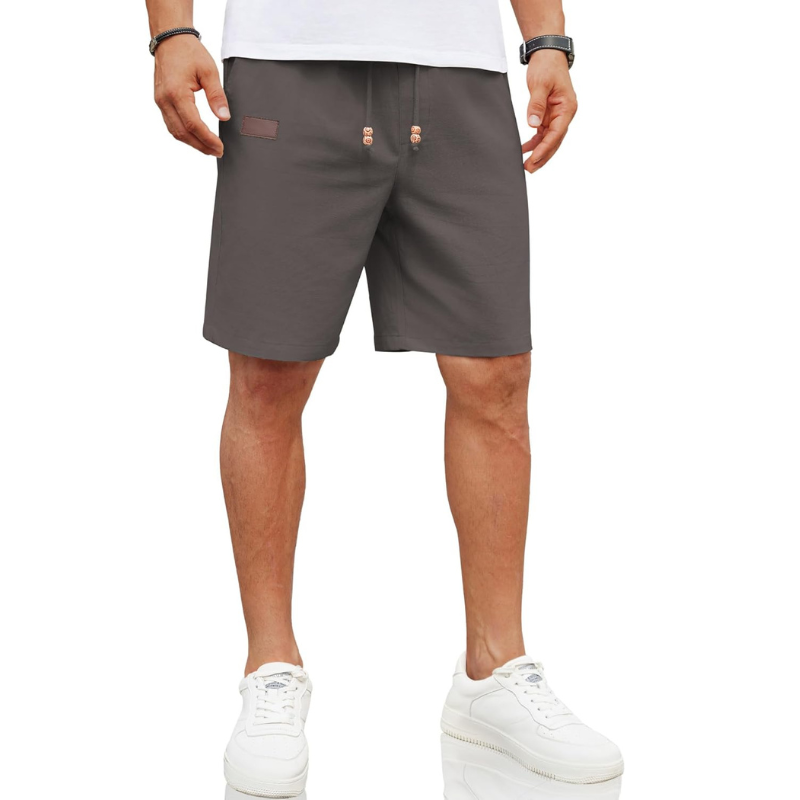 Casual Linen Vacation Shorts – Lightweight and Summer Essential-Waves And Trunks