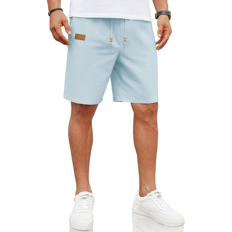 Casual Linen Vacation Shorts – Lightweight and Summer Essential-Waves And Trunks