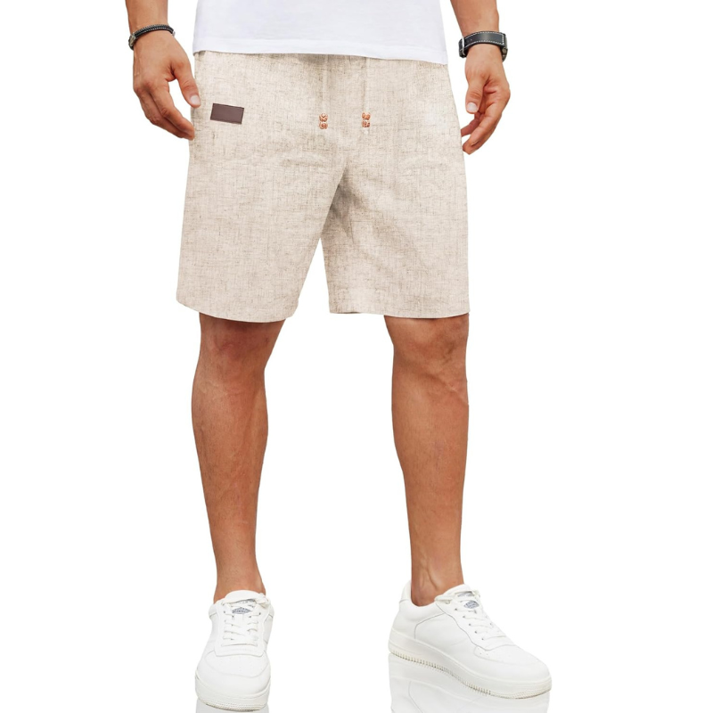 Casual Linen Vacation Shorts – Lightweight and Summer Essential-Waves And Trunks