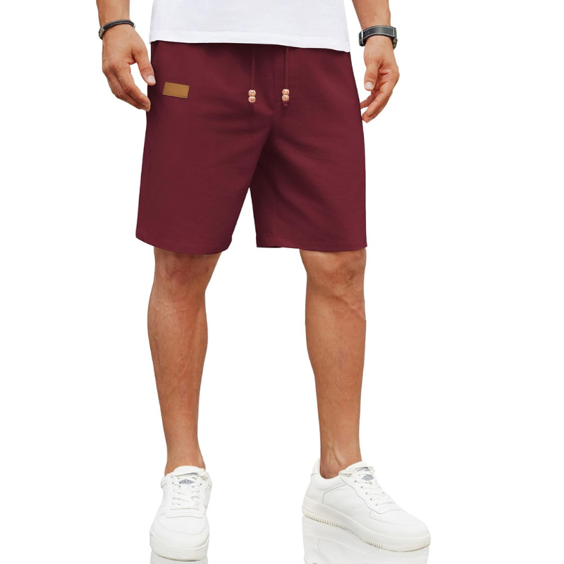 Casual Linen Vacation Shorts – Lightweight and Summer Essential-Waves And Trunks