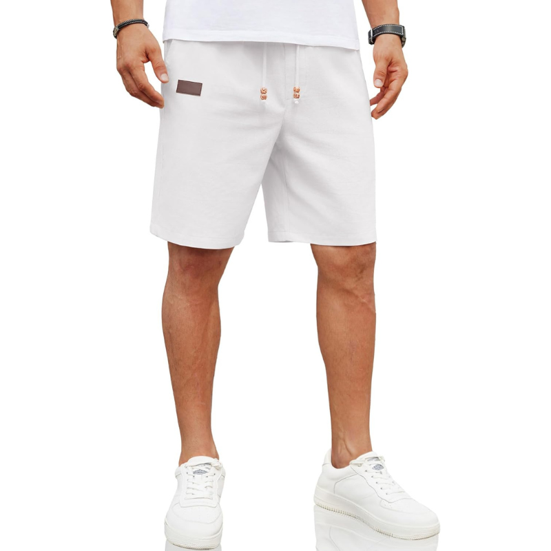 Casual Linen Vacation Shorts – Lightweight and Summer Essential-Waves And Trunks