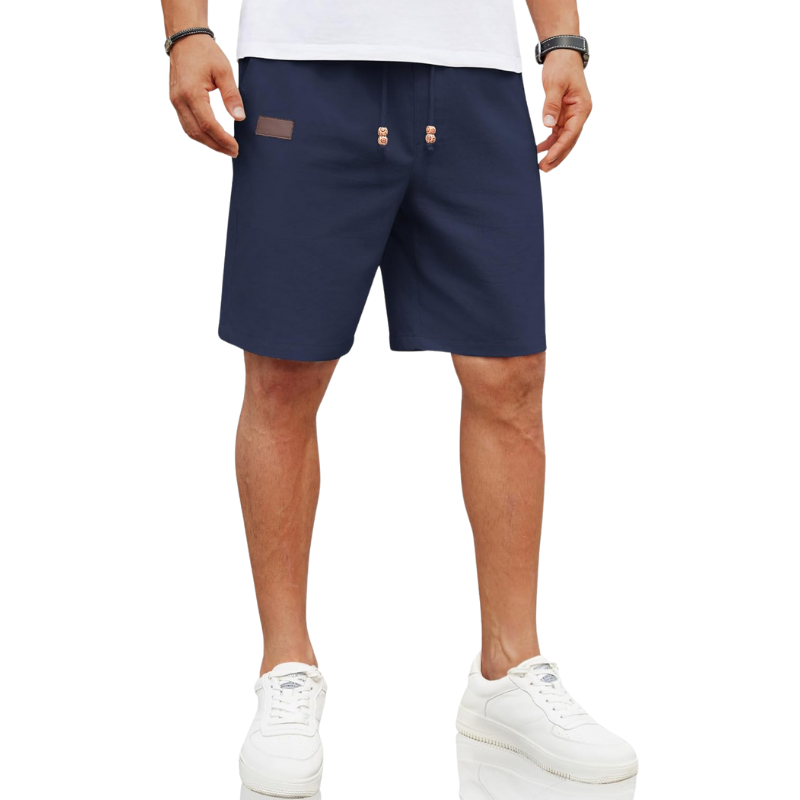 Casual Linen Vacation Shorts – Lightweight and Summer Essential-Waves And Trunks