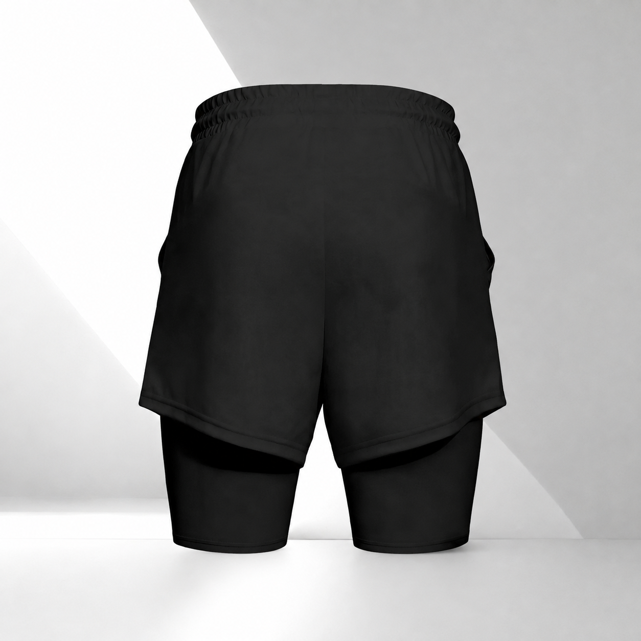 Mexican Emblem Print Drawstring Casual Sport Shorts For Men