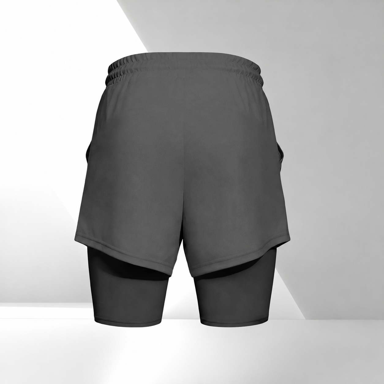 Mexican Emblem Print Drawstring Casual Sport Shorts For Men