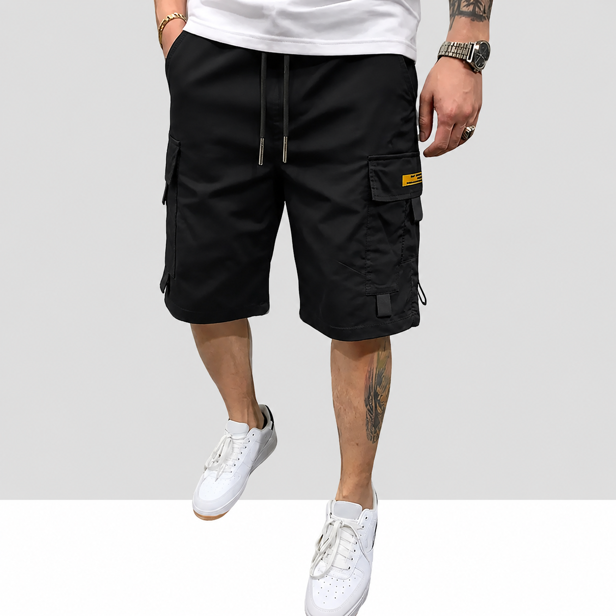 Pack Of 5 Multi Pocket Cargo Shorts For Casual Summer Wear For Men