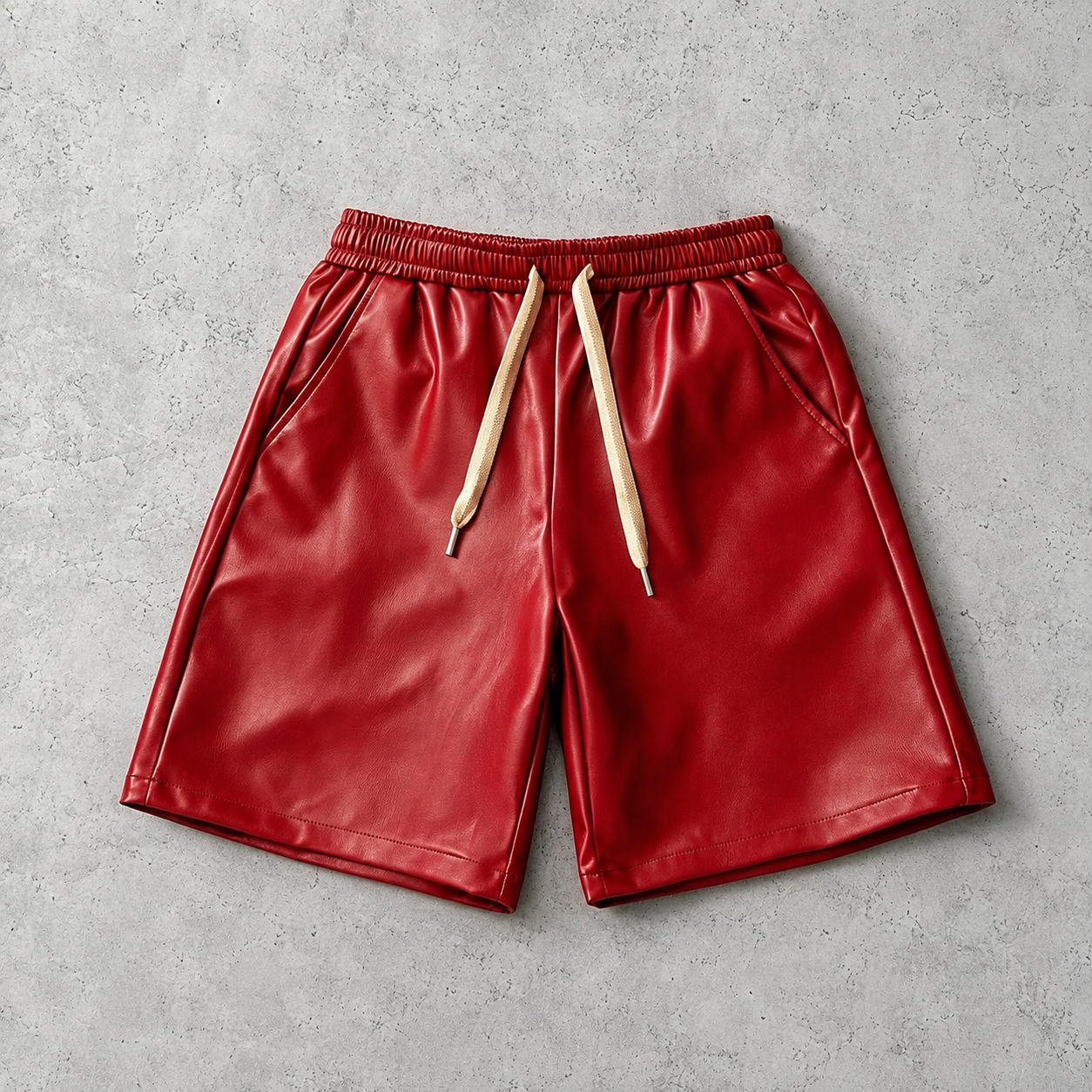 Casual Drawstring Shorts with Fitted Streetwear Design for Men