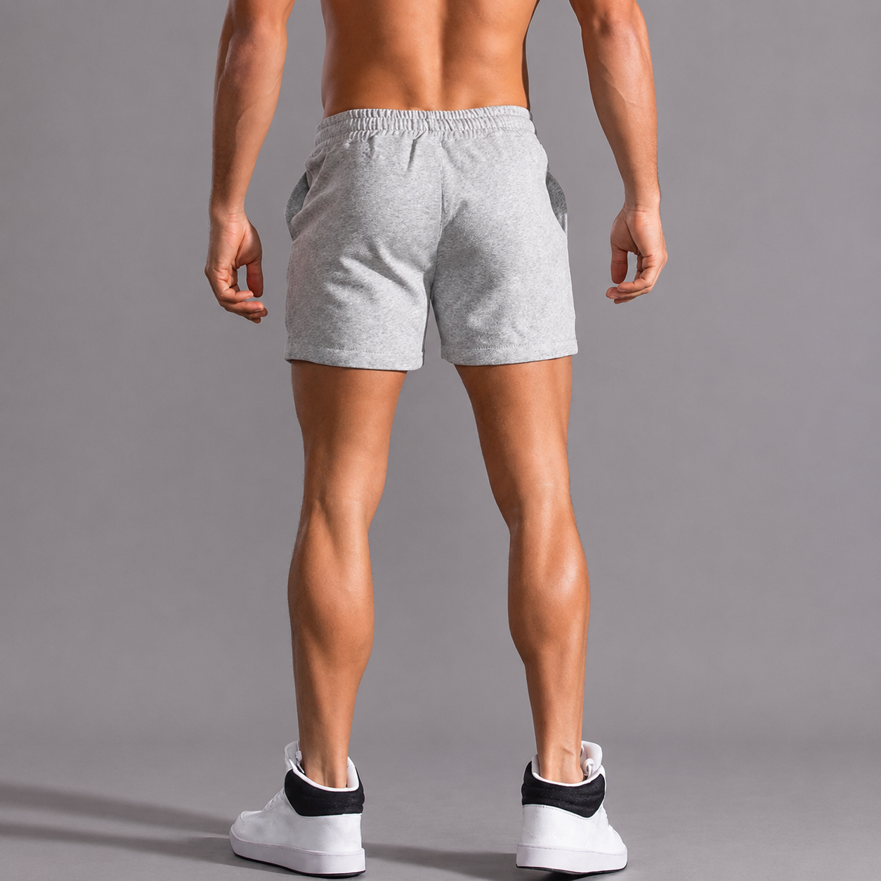 Summer Casual Drawstring Waist Shorts With Slanted Pockets For Men