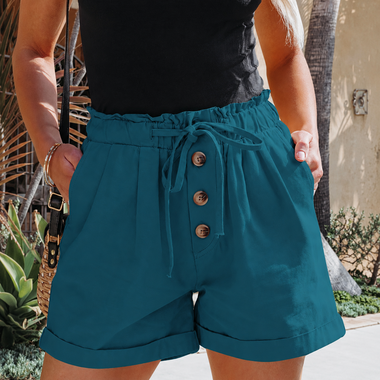 Comfy Drawstring Summer Shorts For Women
