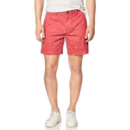Chino Shorts With Back Welt Pockets-Waves And Trunks