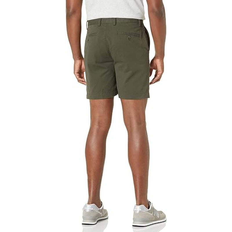 Chino Shorts With Slant Pockets-Waves And Trunks