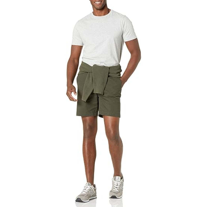 Chino Shorts With Slant Pockets-Waves And Trunks