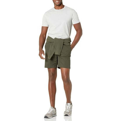 Chino Shorts With Slant Pockets-Waves And Trunks