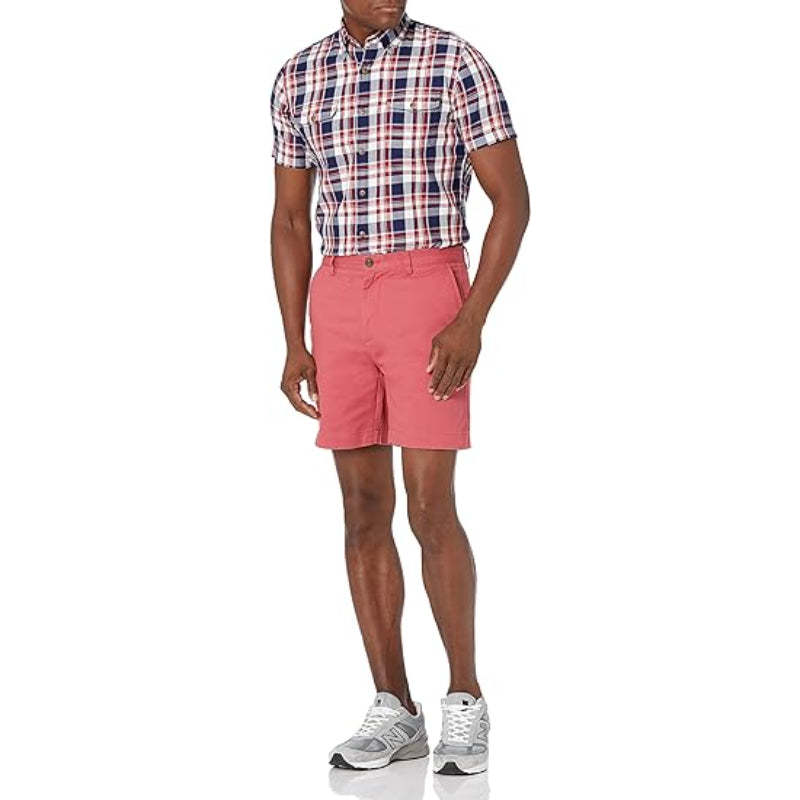 Chino Shorts With Slant Pockets-Waves And Trunks