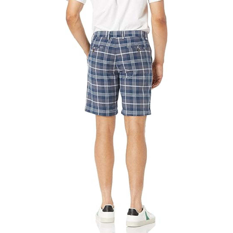 Chino Shorts With Zip Fly And Buttons-Waves And Trunks