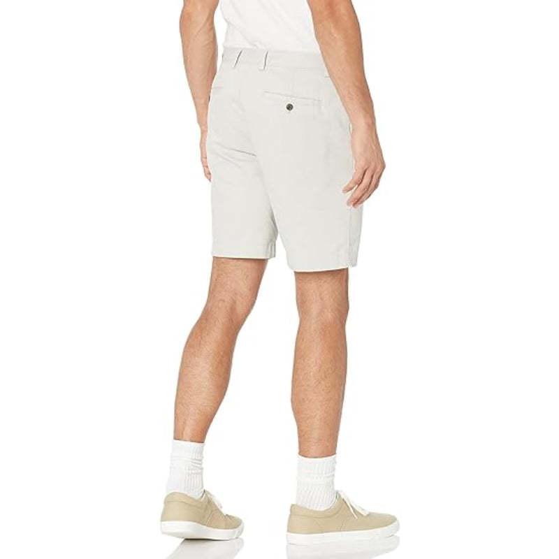 Chino Shorts With Zip Fly And Buttons-Waves And Trunks