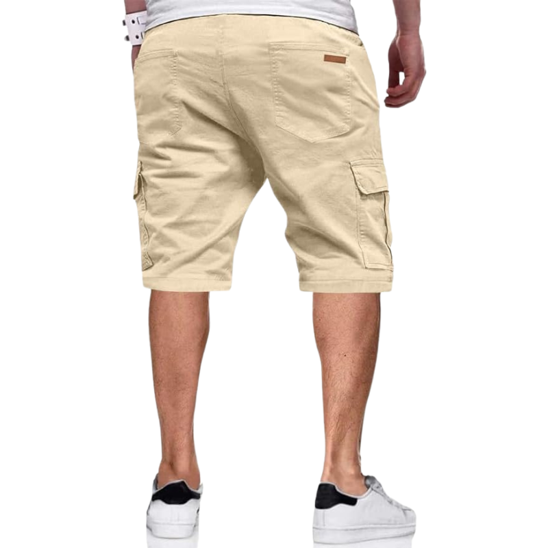 Classic Cargo Drawstring Shorts – Everyday Comfort-Waves And Trunks