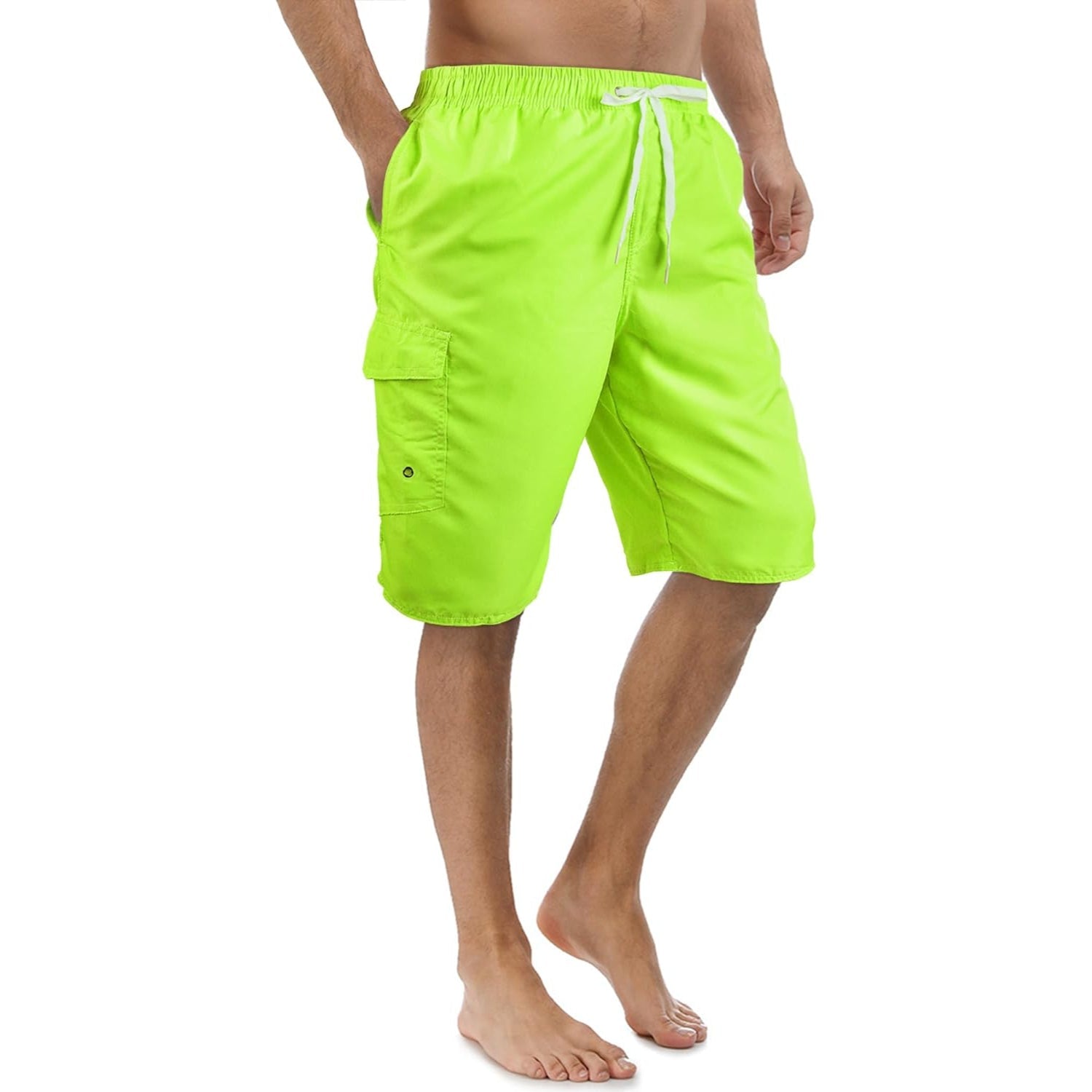 Classic Mesh Lined Nylon Swim Trunks-Waves And Trunks