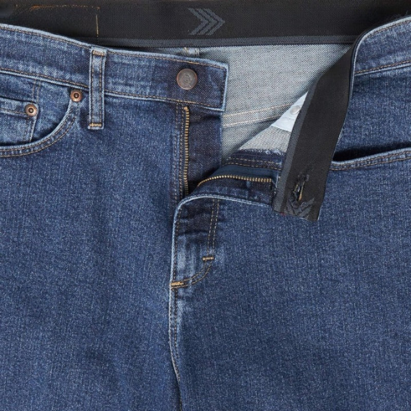 Comfort Waistband Denim Shorts – Ultimate Comfort and Versatility-Waves And Trunks