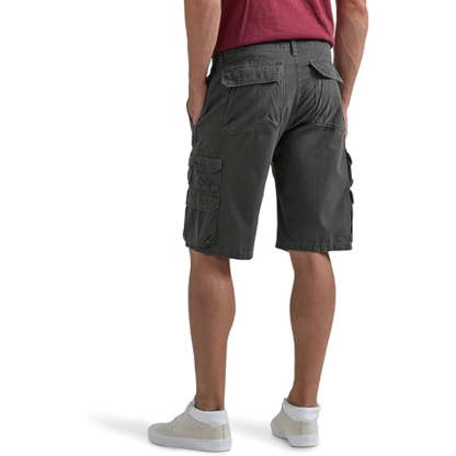 Comfy Cargo Short With Flap Pockets-Waves And Trunks