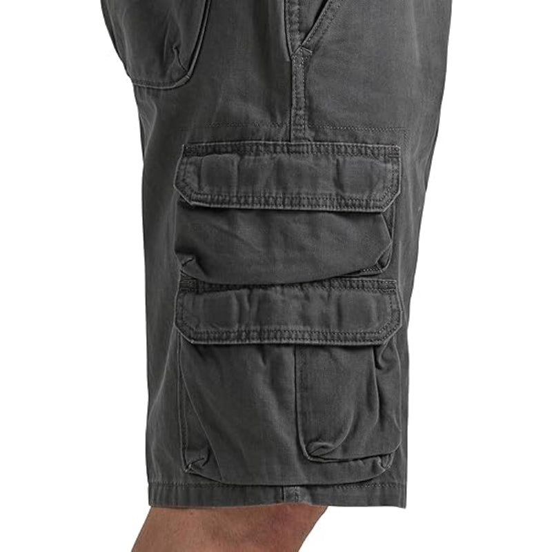 Comfy Cargo Short With Flap Pockets-Waves And Trunks