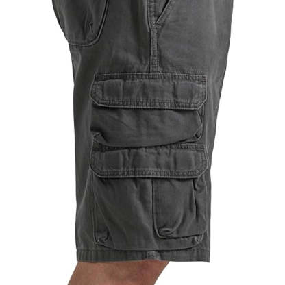 Comfy Cargo Short With Flap Pockets-Waves And Trunks