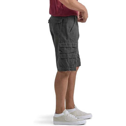 Comfy Cargo Short With Flap Pockets-Waves And Trunks
