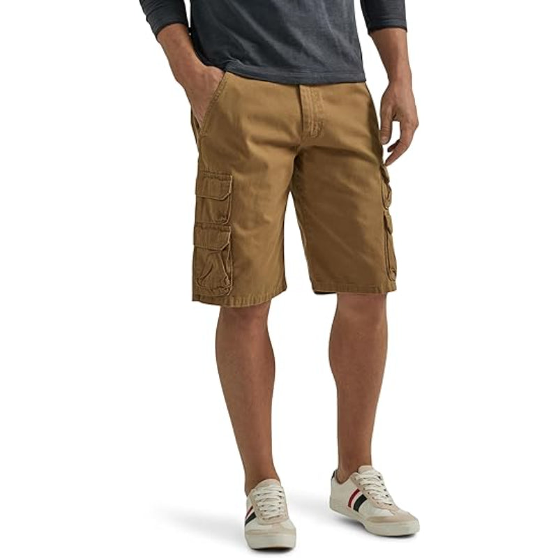 Comfy Cargo Shorts With Flap Pockets-Waves And Trunks