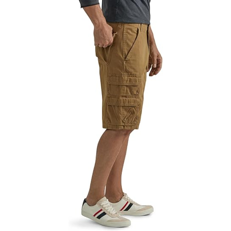 Comfy Cargo Shorts With Flap Pockets-Waves And Trunks