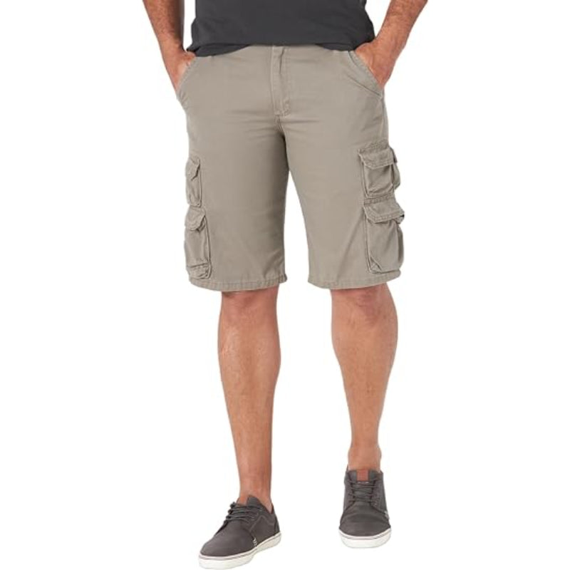 Comfy Cargo Shorts With Flap Pockets-Waves And Trunks