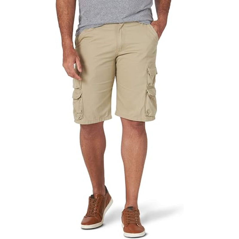 Comfy Cargo Shorts With Flap Pockets-Waves And Trunks