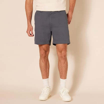 Comfy Chino Shorts With Front Slant Pockets-Waves And Trunks