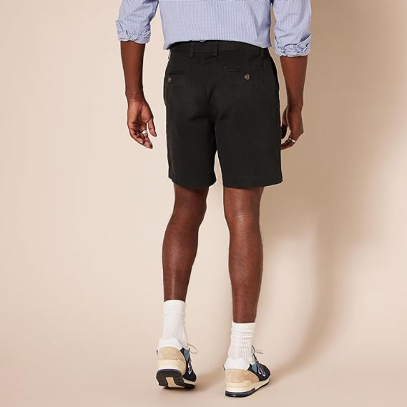 Comfy Chino Shorts With Front Slant Pockets-Waves And Trunks