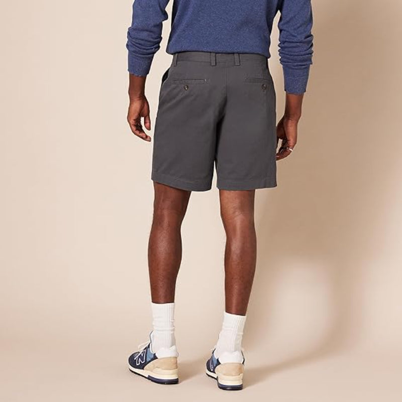 Comfy Chino Shorts With Front Slant Pockets-Waves And Trunks