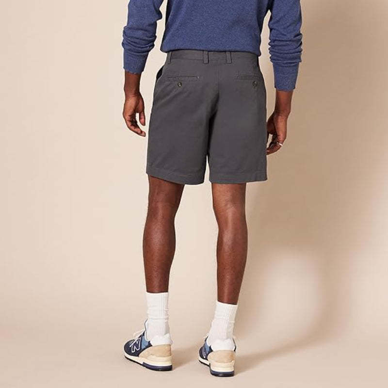 Comfy Chino Shorts With Front Slant Pockets-Waves And Trunks