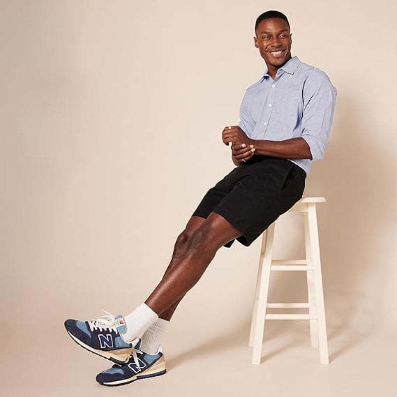 Comfy Chino Shorts With Front Slant Pockets-Waves And Trunks