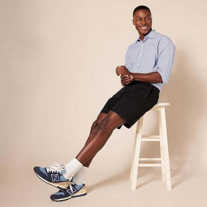 Comfy Chino Shorts With Front Slant Pockets-Waves And Trunks
