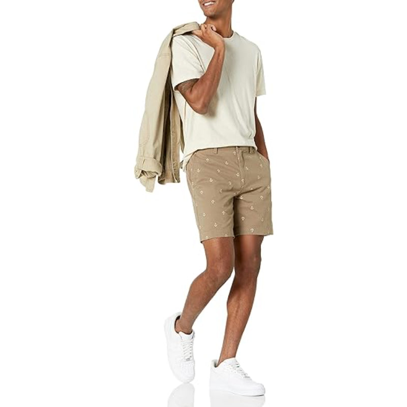 Comfy Chino Shorts With Slant Pockets-Waves And Trunks
