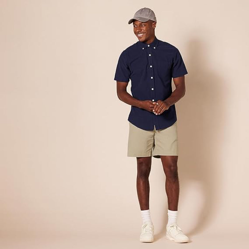 Comfy Chino Shorts With Slant Pockets-Waves And Trunks