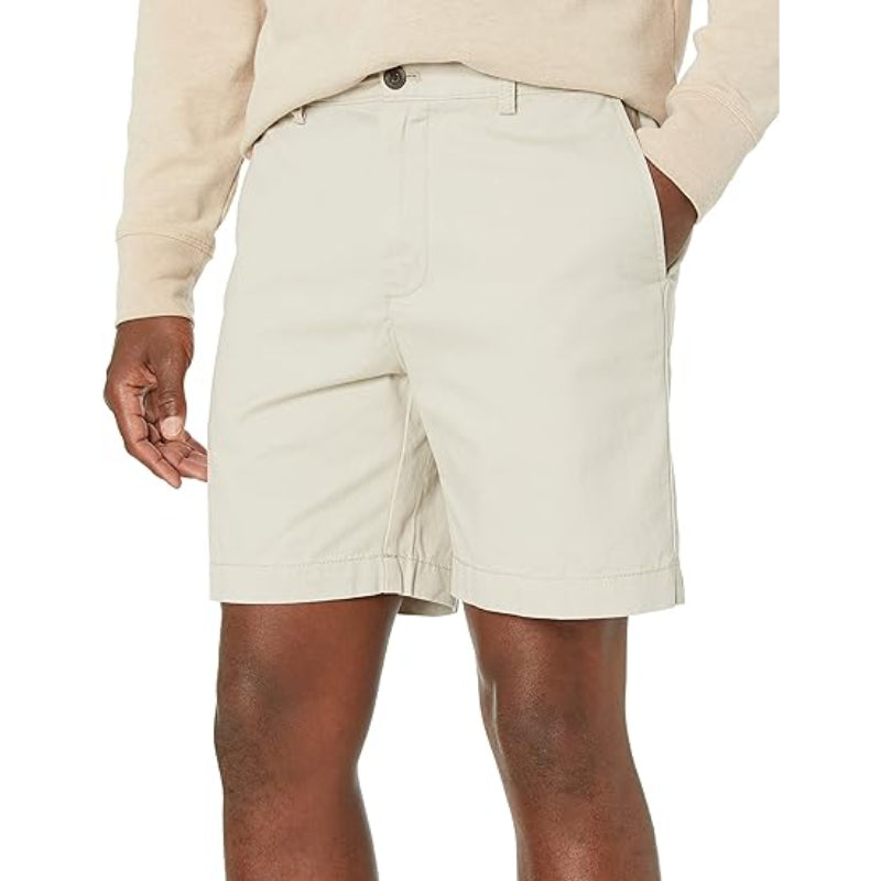 Comfy Light Chino Shorts With Slant Pockets-Waves And Trunks