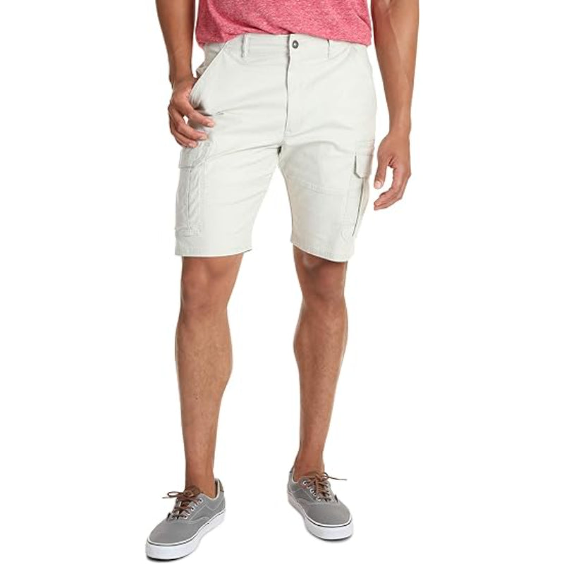 Comfy Shorts With Side Cargo Flap Pockets-Waves And Trunks