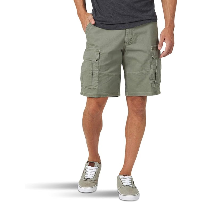 Comfy Shorts With Side Cargo Flap Pockets-Waves And Trunks