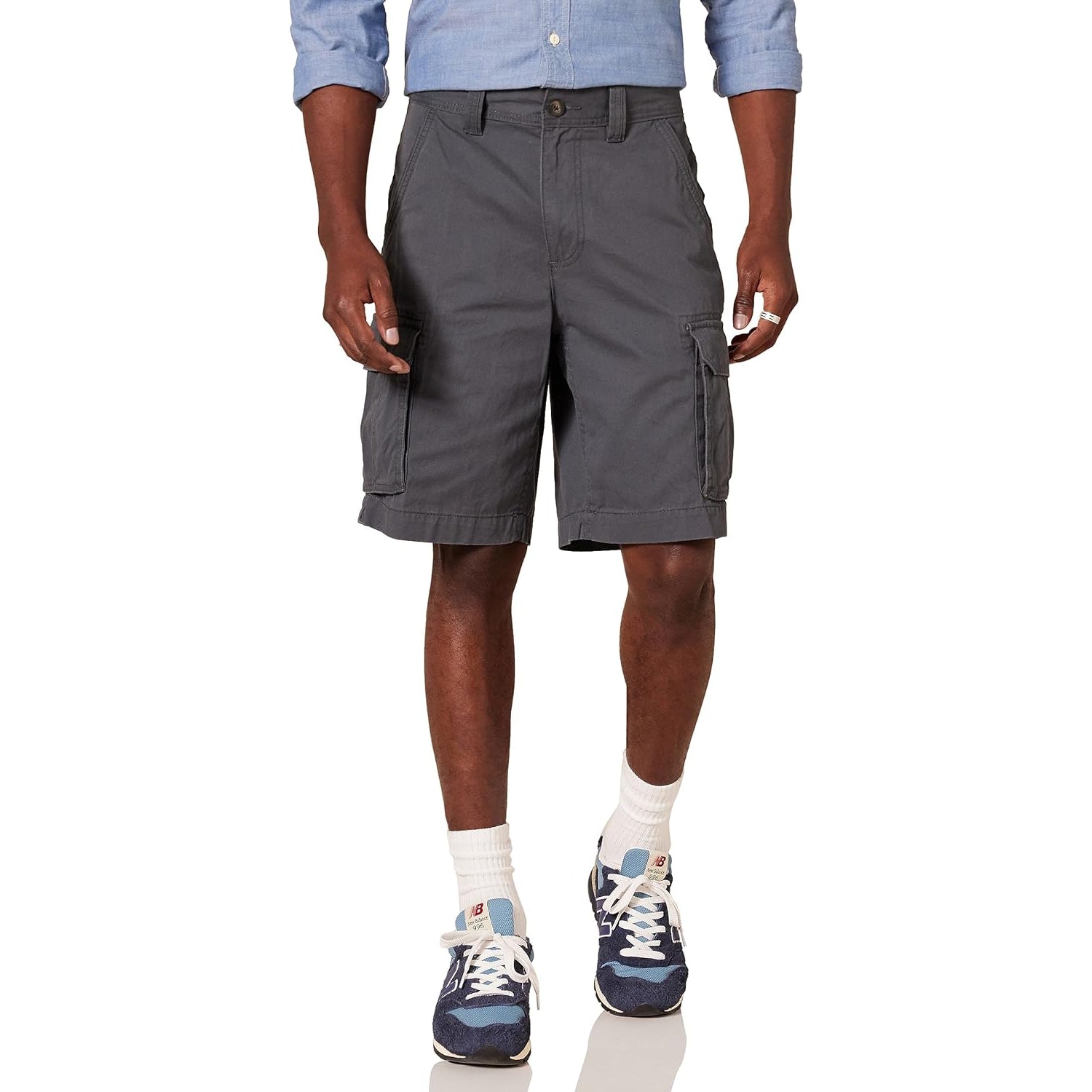 Cotton Twill Cargo Shorts-Waves And Trunks