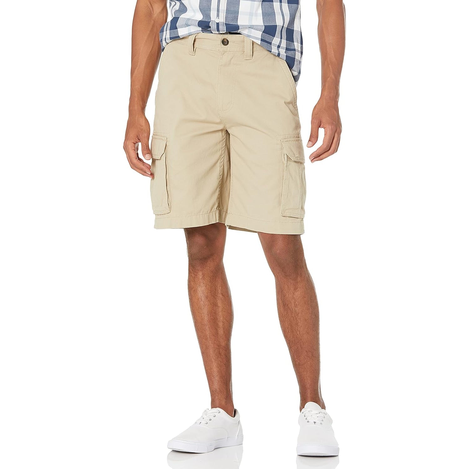 Cotton Twill Cargo Shorts-Waves And Trunks